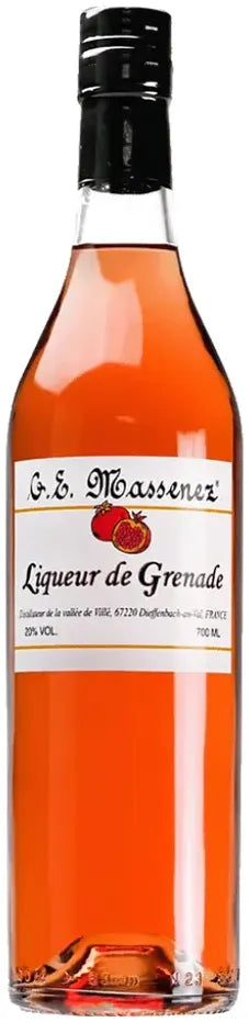 Massenez Pomegranate Liqueur 700ml-Spirits-Massenez-[afterpay_alcohol_delivery]-[buy_spirits_online]-[buy_wine_online]-Barrel & Batch