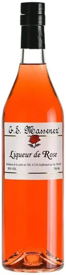 Massenez Rose Liqueur 700ml-Spirits-Massenez-[afterpay_alcohol_delivery]-[buy_spirits_online]-[buy_wine_online]-Barrel & Batch