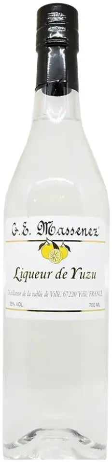 Massenez Yuzu Liqueur 700ml-Spirits-Massenez-[afterpay_alcohol_delivery]-[buy_spirits_online]-[buy_wine_online]-Barrel & Batch