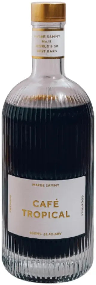 Maybe Sammy Cafe Tropical Cocktail 100ml-Pre-Mixed Drinks-Maybe Sammy-[afterpay_alcohol_delivery]-[buy_spirits_online]-[buy_wine_online]-Barrel & Batch