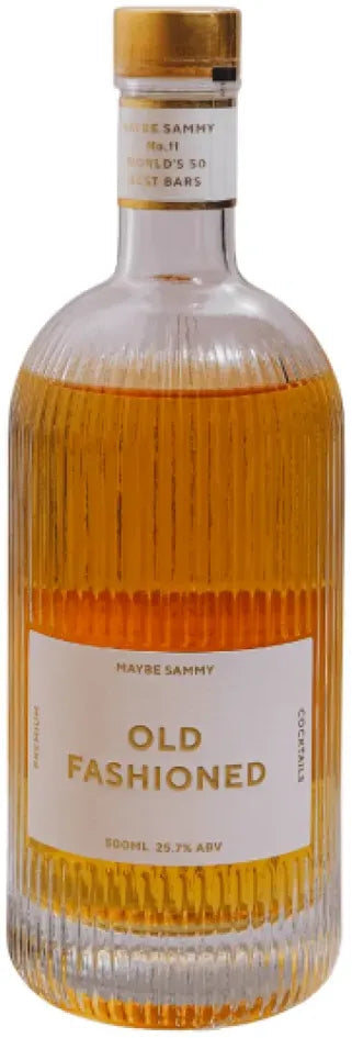 Maybe Sammy Old Fashioned Cocktail 500ml-Pre-Mixed Drinks-Maybe Sammy-[afterpay_alcohol_delivery]-[buy_spirits_online]-[buy_wine_online]-Barrel & Batch