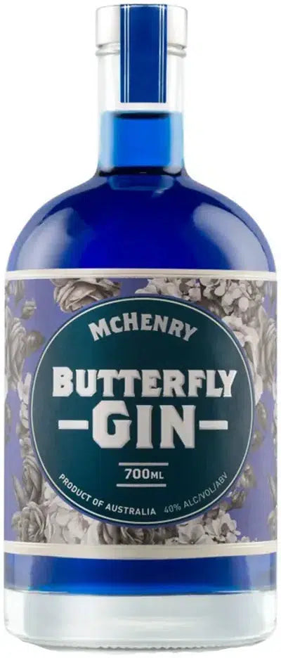 McHenry Distillery Butterfly Gin 700ml-Spirits-McHenry Distillery-[afterpay_alcohol_delivery]-[buy_spirits_online]-[buy_wine_online]-Barrel & Batch