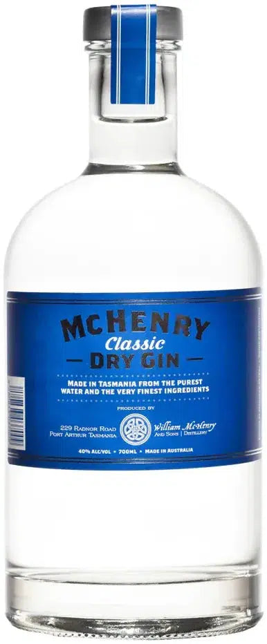 McHenry Distillery Classic Dry Gin 700ml-Spirits-McHenry Distillery-[afterpay_alcohol_delivery]-[buy_spirits_online]-[buy_wine_online]-Barrel & Batch