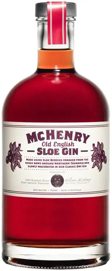 McHenry Distillery Old English Sloe Gin 700ml-Spirits-McHenry Distillery-[afterpay_alcohol_delivery]-[buy_spirits_online]-[buy_wine_online]-Barrel & Batch