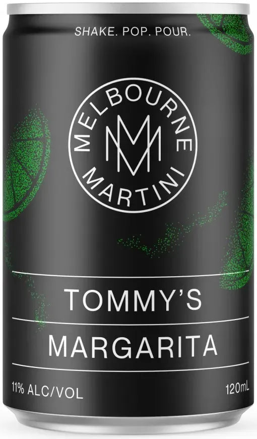 Melbourne Martini Tommy's Margarita Can 120ml-Pre-Mixed Drinks-Melbourne Martini-[afterpay_alcohol_delivery]-[buy_spirits_online]-[buy_wine_online]-Barrel & Batch