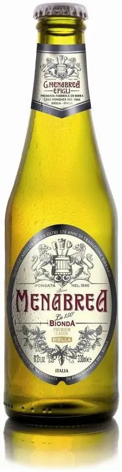 Buy Menabrea Birra Lager 330ml online  Barrel & Batch - Barrel & Batch