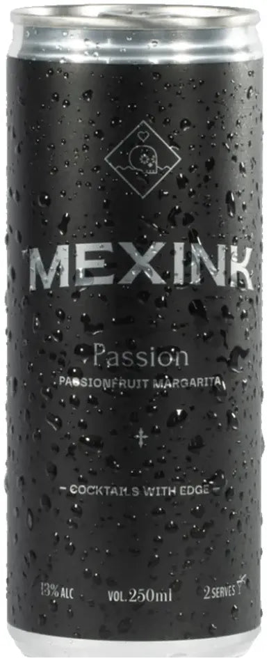 Mexink Passionfruit Passion Margarita 250ml-Pre-Mixed Drinks-Mexink-[afterpay_alcohol_delivery]-[buy_spirits_online]-[buy_wine_online]-Barrel & Batch