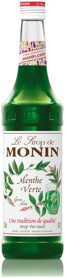 Monin Green Mint Syrup 700ml-Non-Alcoholic-Monin-[afterpay_alcohol_delivery]-[buy_spirits_online]-[buy_wine_online]-Barrel & Batch