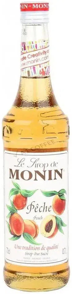 Monin Peach Syrup 700ml-Non-Alcoholic-Monin-[afterpay_alcohol_delivery]-[buy_spirits_online]-[buy_wine_online]-Barrel & Batch