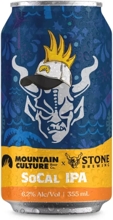 Mountain Culture Beer Co Socal IPA (Stone Brewing Collab) 355ml-Beer-Mountain Culture Beer Co-[afterpay_alcohol_delivery]-[buy_spirits_online]-[buy_wine_online]-Barrel & Batch