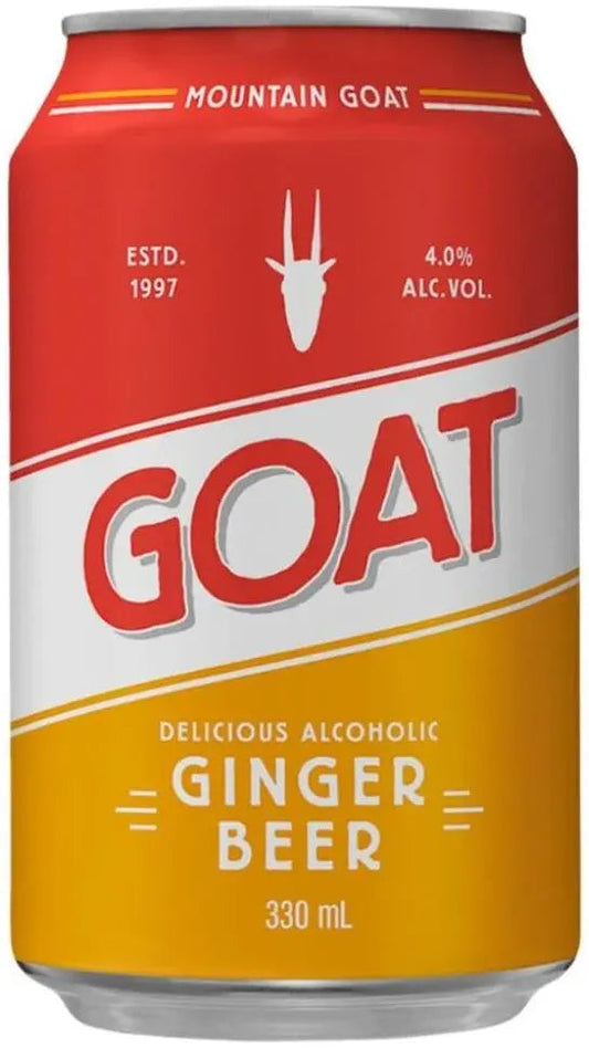 Mountain Goat Ginger Beer 330ml-Beer-Mountain Goat-[afterpay_alcohol_delivery]-[buy_spirits_online]-[buy_wine_online]-Barrel & Batch