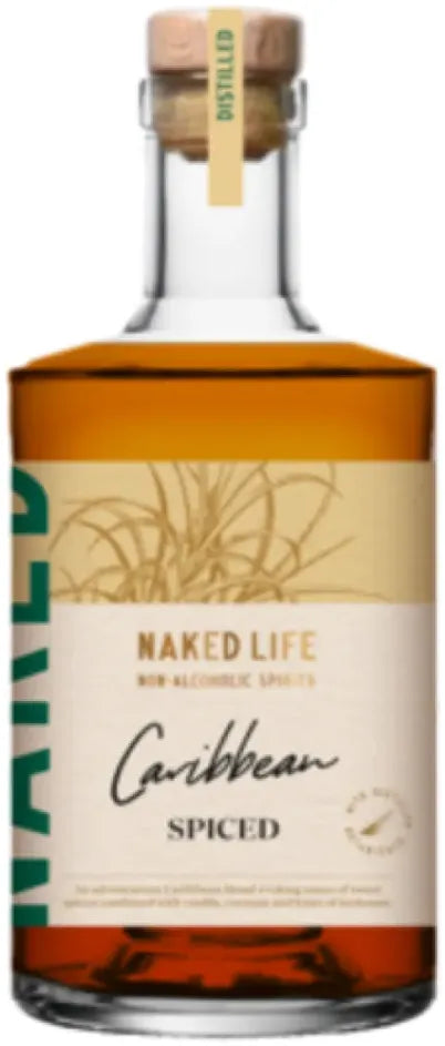 Naked Life Non-Alcoholic Caribbean Spiced Spirit 700ml-Non-Alcoholic-Naked Life-[afterpay_alcohol_delivery]-[buy_spirits_online]-[buy_wine_online]-Barrel & Batch