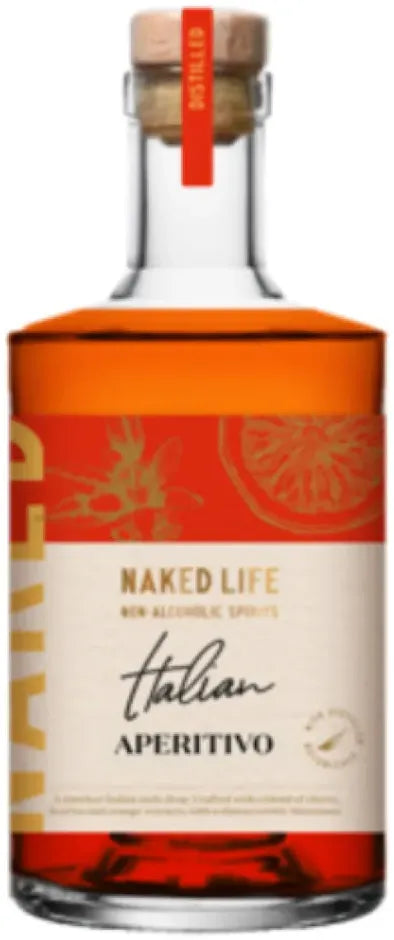 Naked Life Non-Alcoholic Italian Aperitivo 700ml-Non-Alcoholic-Naked Life-[afterpay_alcohol_delivery]-[buy_spirits_online]-[buy_wine_online]-Barrel & Batch