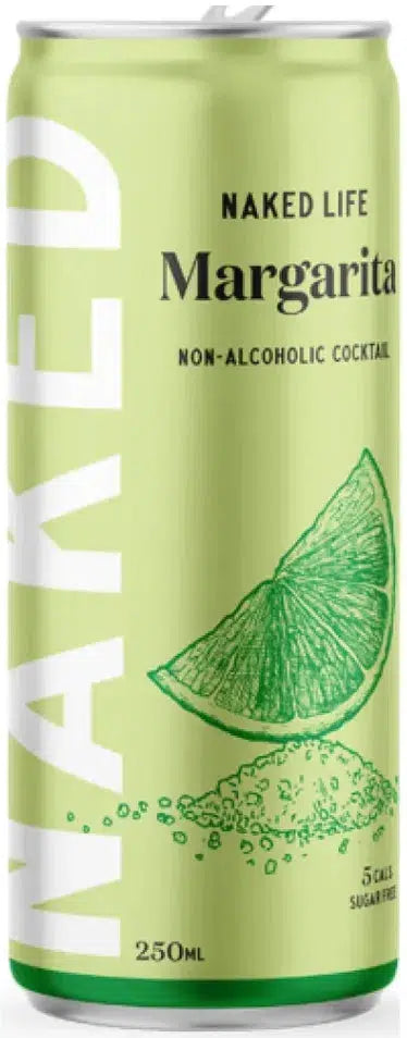 Naked Life Non Alcoholic Margarita 250ml-Non-Alcoholic-Naked Life-[afterpay_alcohol_delivery]-[buy_spirits_online]-[buy_wine_online]-Barrel & Batch