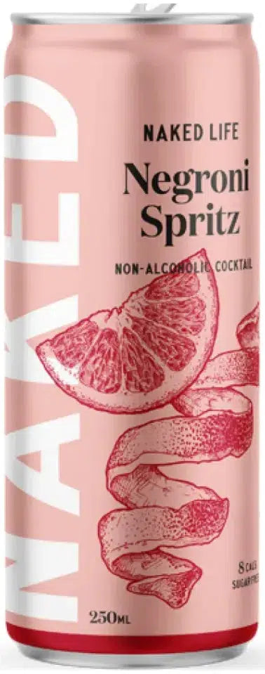 Naked Life Non Alcoholic Negroni Spritz 250ml-Non-Alcoholic-Naked Life-[afterpay_alcohol_delivery]-[buy_spirits_online]-[buy_wine_online]-Barrel & Batch