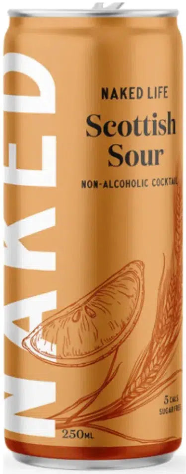 Naked Life Non Alcoholic Scottish Sour 250ml-Non-Alcoholic-Naked Life-[afterpay_alcohol_delivery]-[buy_spirits_online]-[buy_wine_online]-Barrel & Batch