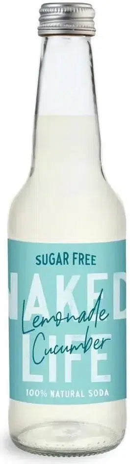 Naked Life Sparkling Lemonade With Cucumber 330ml-Non-Alcoholic-Naked Life-[afterpay_alcohol_delivery]-[buy_spirits_online]-[buy_wine_online]-Barrel & Batch