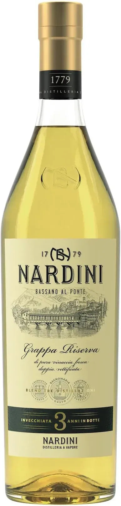 Nardini Grappa Riserva 1L-Spirits-Nardini-[afterpay_alcohol_delivery]-[buy_spirits_online]-[buy_wine_online]-Barrel & Batch