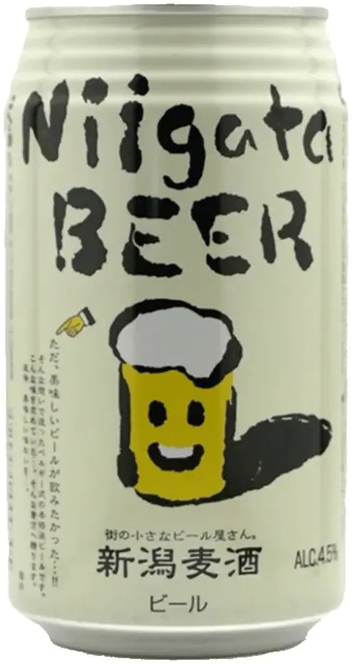 Buy Niigata Beer Can 330ml (16) online  Barrel & Batch - Barrel & Batch