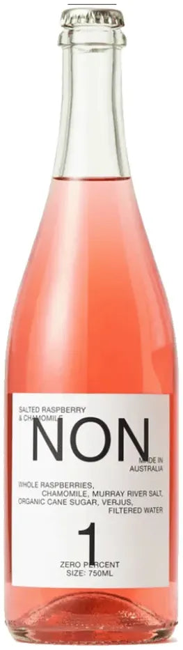 Non 1 Salted Raspberry & Chamomile 750ml-Non-Alcoholic-Non 1-[afterpay_alcohol_delivery]-[buy_spirits_online]-[buy_wine_online]-Barrel & Batch