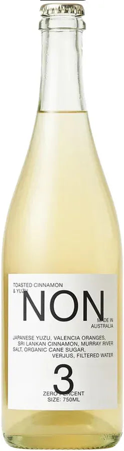 Non 3 Toasted Cinnamon & Yuzu 750ml-Non-Alcoholic-Non-[afterpay_alcohol_delivery]-[buy_spirits_online]-[buy_wine_online]-Barrel & Batch