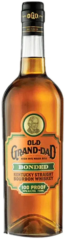 Old Grand Dad Bonded 100 Proof Bourbon Whiskey 1L-Spirits-Old Grand Dad-[afterpay_alcohol_delivery]-[buy_spirits_online]-[buy_wine_online]-Barrel & Batch