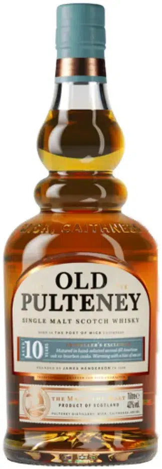 Old Pulteney 10 Year Old Highland Single Malt Scotch Whisky 1L-Spirits-Old Pulteney-[afterpay_alcohol_delivery]-[buy_spirits_online]-[buy_wine_online]-Barrel & Batch