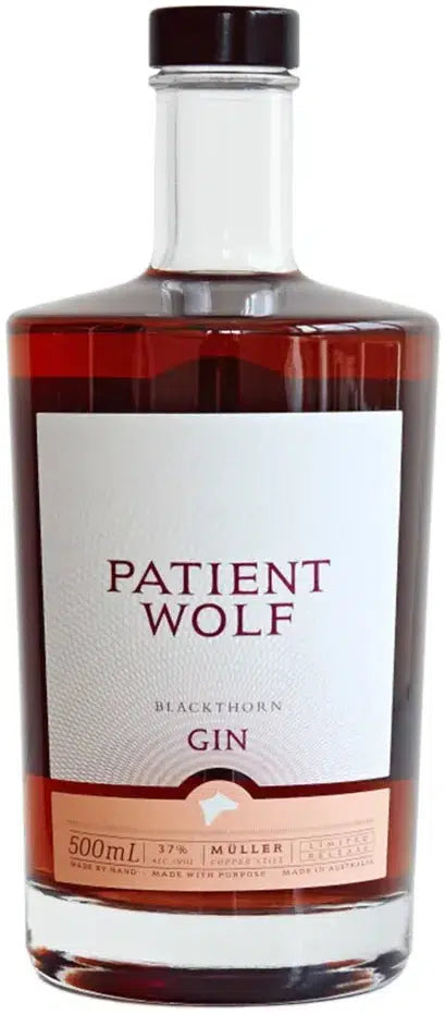 Patient Wolf Blackthorn Gin 500ml-Spirits-Patient Wolf-[afterpay_alcohol_delivery]-[buy_spirits_online]-[buy_wine_online]-Barrel & Batch