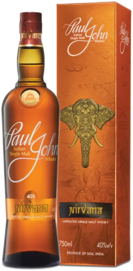 Paul John Nirvana Single Malt Indian Whisky 700ml-Spirits-Paul John-[afterpay_alcohol_delivery]-[buy_spirits_online]-[buy_wine_online]-Barrel & Batch