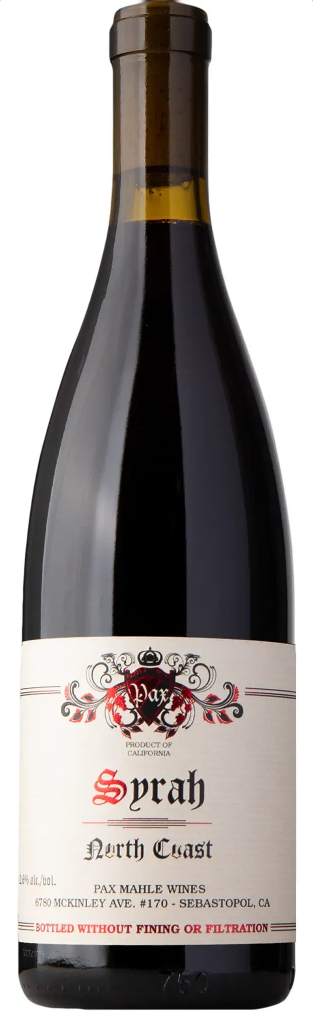 Pax Wines North Coast Syrah 2022 750ml-Wine-Pax Wines-[afterpay_alcohol_delivery]-[buy_spirits_online]-[buy_wine_online]-Barrel & Batch