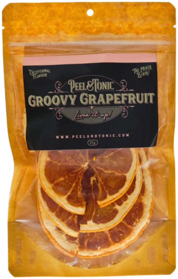 Peel & Tonic Groovy Grapefruit 10 X 25gm-Non-Alcoholic-Peel & Tonic-[afterpay_alcohol_delivery]-[buy_spirits_online]-[buy_wine_online]-Barrel & Batch