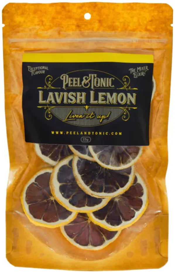 Peel & Tonic Lavish Lemon 10 X 25gm-Non-Alcoholic-Peel & Tonic-[afterpay_alcohol_delivery]-[buy_spirits_online]-[buy_wine_online]-Barrel & Batch