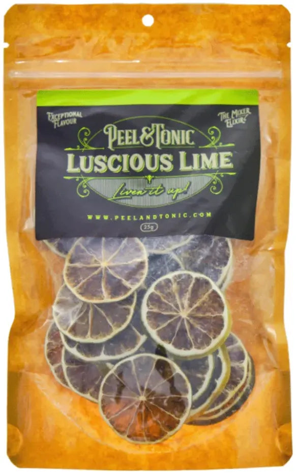 Peel & Tonic Luscious Lime 10 X 25gm-Non-Alcoholic-Peel & Tonic-[afterpay_alcohol_delivery]-[buy_spirits_online]-[buy_wine_online]-Barrel & Batch