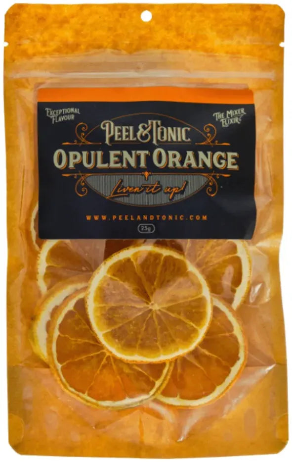 Peel & Tonic Opulent Orange 10 X 25gm-Non-Alcoholic-Peel & Tonic-[afterpay_alcohol_delivery]-[buy_spirits_online]-[buy_wine_online]-Barrel & Batch