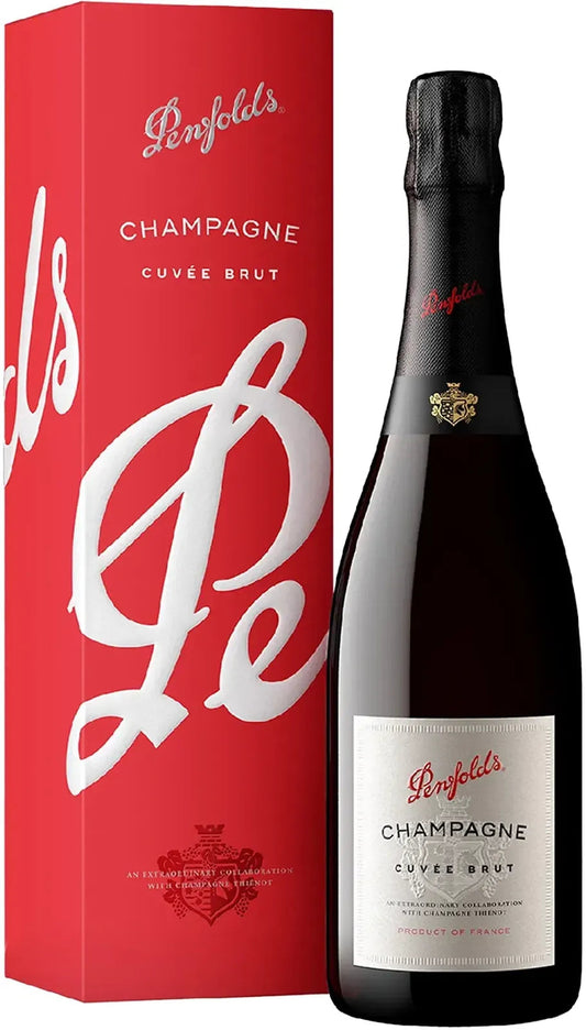 Penfolds Champagne Cuvee Brut NV 750ml-Wine-Penfolds-[afterpay_alcohol_delivery]-[buy_spirits_online]-[buy_wine_online]-Barrel & Batch