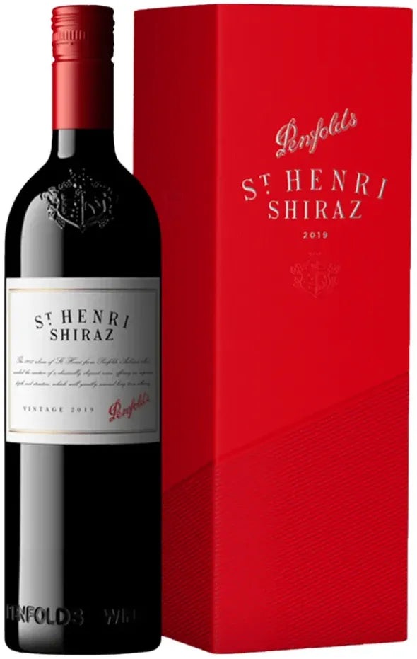 Penfolds St Henri Shiraz 2019 Giftbox 750ml-Wine-Penfolds-[afterpay_alcohol_delivery]-[buy_spirits_online]-[buy_wine_online]-Barrel & Batch