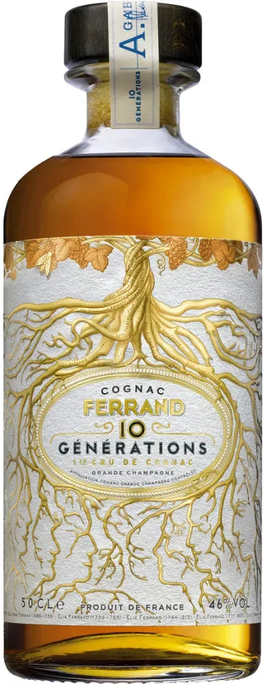 Pierre Ferrand 10 Generations Cognac 500ml-Spirits-Pierre Ferrand-[afterpay_alcohol_delivery]-[buy_spirits_online]-[buy_wine_online]-Barrel & Batch