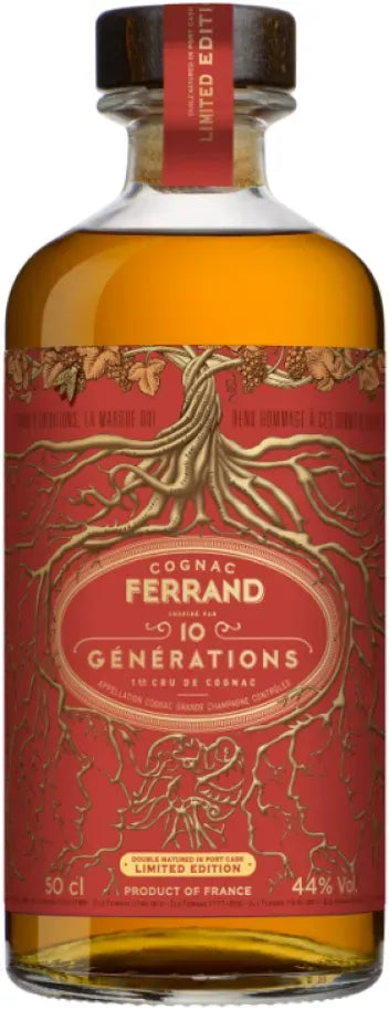 Pierre Ferrand 10 Generations Port Cask Chinese New Year Edition 500ml-Spirits-Pierre Ferrand-[afterpay_alcohol_delivery]-[buy_spirits_online]-[buy_wine_online]-Barrel & Batch