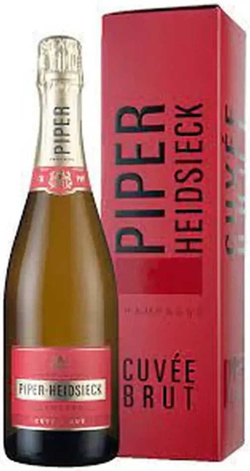 Piper Heidsieck Cuvee Brut NV Champagne & Gift Box 750ml-Wine-Piper-Heidsieck-[afterpay_alcohol_delivery]-[buy_spirits_online]-[buy_wine_online]-Barrel & Batch