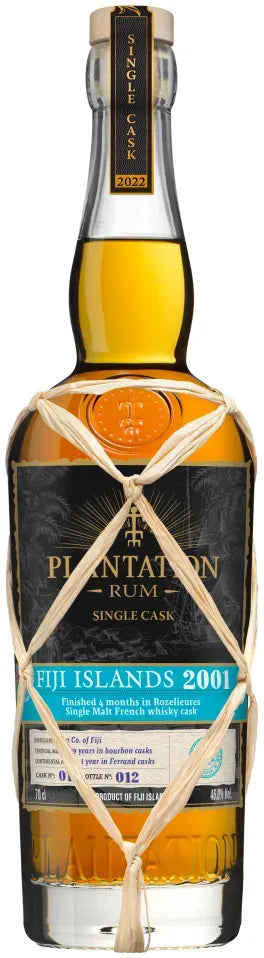 Plantation Fiji 2001 Rozelieures Fumé 700ml-Spirits-Plantation-[afterpay_alcohol_delivery]-[buy_spirits_online]-[buy_wine_online]-Barrel & Batch