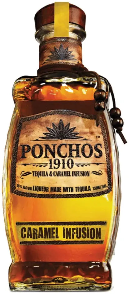 Ponchos Caramel Tequila 750ml-Spirits-Ponchos-[afterpay_alcohol_delivery]-[buy_spirits_online]-[buy_wine_online]-Barrel & Batch