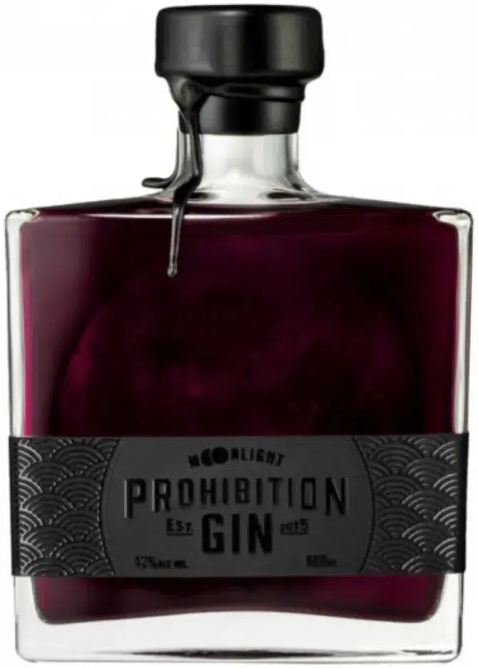 Prohibition Moonlight Gin 500ml-Spirits-Prohibition-[afterpay_alcohol_delivery]-[buy_spirits_online]-[buy_wine_online]-Barrel & Batch