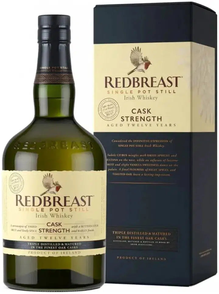 Redbreast 12 Year Old Cask Strength Irish Whiskey 700ml-Spirits-Redbreast-[afterpay_alcohol_delivery]-[buy_spirits_online]-[buy_wine_online]-Barrel & Batch