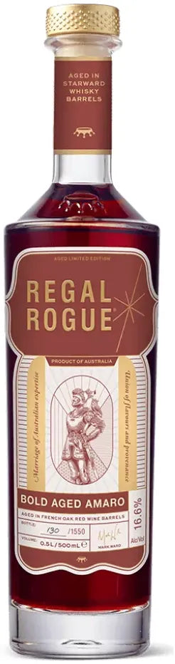 Regal Rogue Bold Aged Amaro 500ml-Spirits-Regal Rogue-[afterpay_alcohol_delivery]-[buy_spirits_online]-[buy_wine_online]-Barrel & Batch