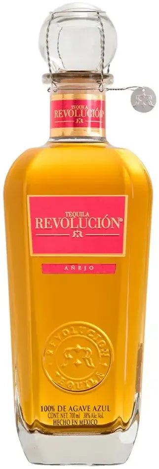 Revolucion Anejo Tequila 700ml-Spirits-Revolucion-[afterpay_alcohol_delivery]-[buy_spirits_online]-[buy_wine_online]-Barrel & Batch