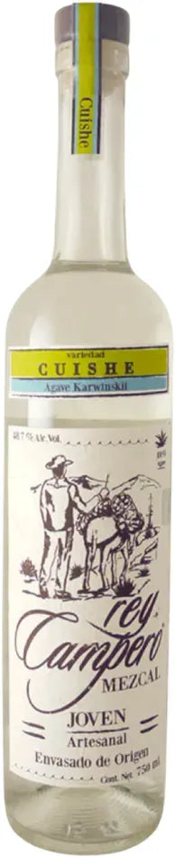 Rey Campero Cuishe Mezcal 700ml-Spirits-Rey Campero-[afterpay_alcohol_delivery]-[buy_spirits_online]-[buy_wine_online]-Barrel & Batch