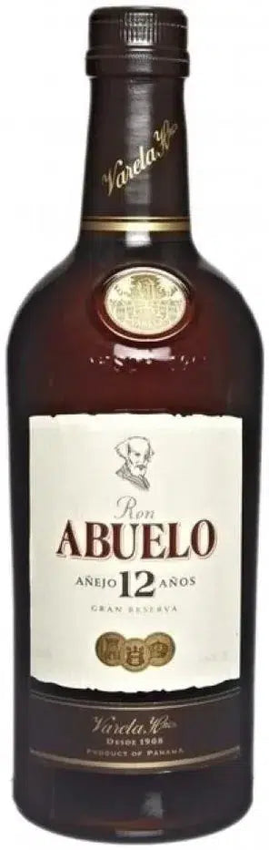 Ron Abuelo 12 Year Old Rum 700ml-Spirits-Ron Abuelo-[afterpay_alcohol_delivery]-[buy_spirits_online]-[buy_wine_online]-Barrel & Batch