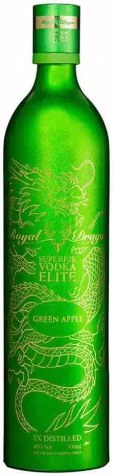 Royal Dragon Elite Green Apple Vodka 700ml-Spirits-Royal Dragon-[afterpay_alcohol_delivery]-[buy_spirits_online]-[buy_wine_online]-Barrel & Batch