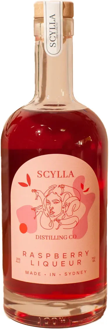 Scylla Raspberry Liqueur 700ml-Spirits-Scylla-[afterpay_alcohol_delivery]-[buy_spirits_online]-[buy_wine_online]-Barrel & Batch