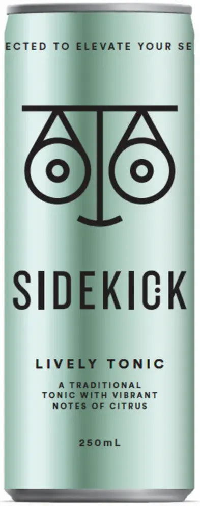 Sidekick Lively Tonic 250ml-Mixers-Sidekick-[afterpay_alcohol_delivery]-[buy_spirits_online]-[buy_wine_online]-Barrel & Batch